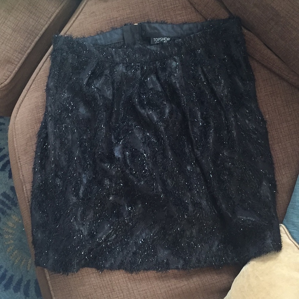 Top shop mini skirt